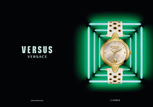 Versus Versace Watch Spring Summer 2016 Advertising Campaign release